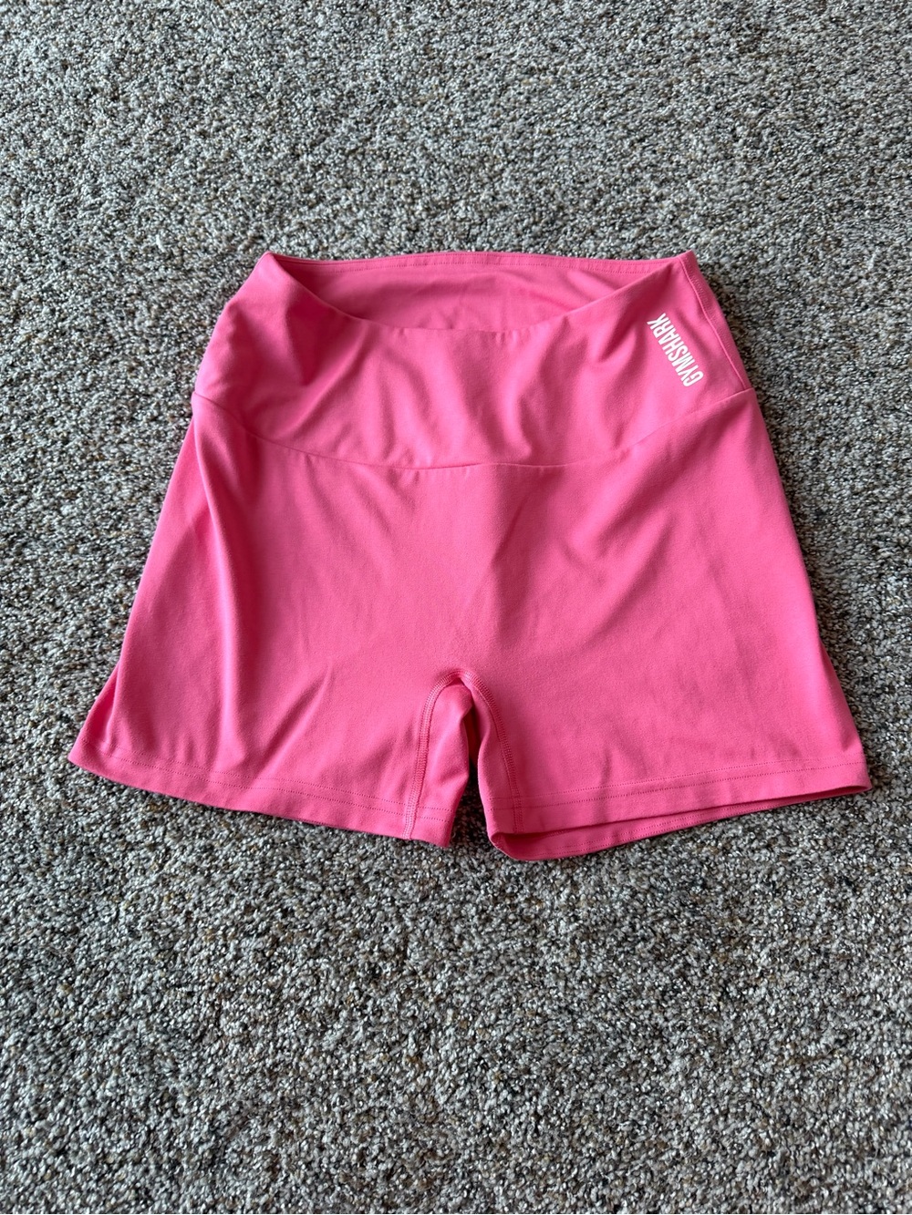 Gymshark Women's M Pink High Rise Training Tight Shorts Workout Gym SS20
